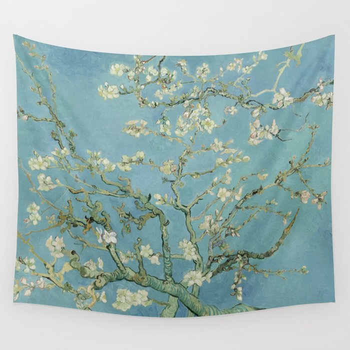 Vincent van Gogh - Almond Blossoms (1890) Wall Tapestry