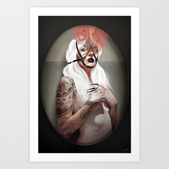 Tension Art Print