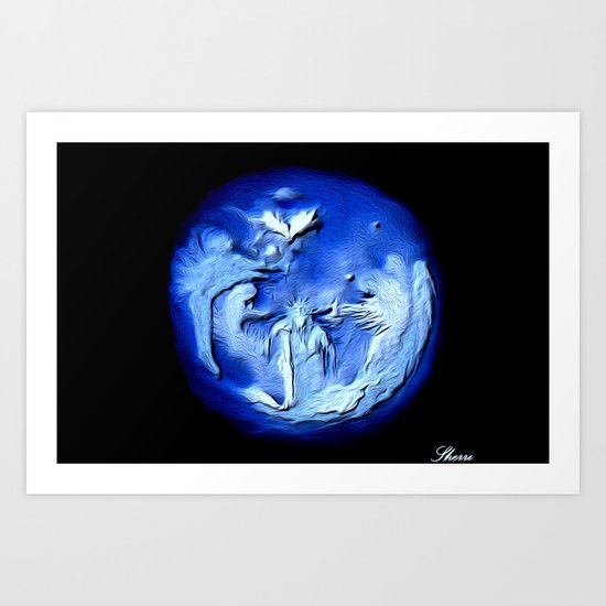 ANGELS ARE UNIVESAL!! Art Print