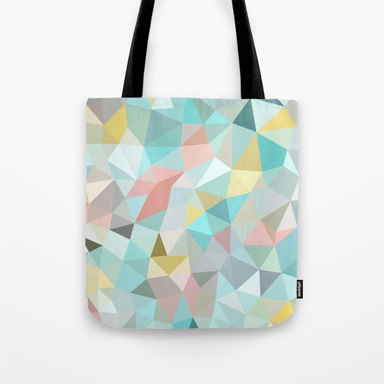 Pastel Tris Tote Bag