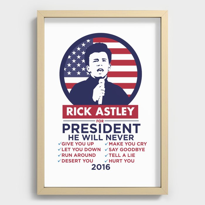 Rick Astley Framed Prints for Sale