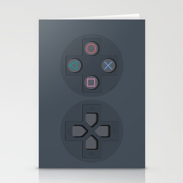 PlayStation - D-Pad Stationery Cards