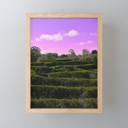 Labyrinth 3 Framed Mini Art Print