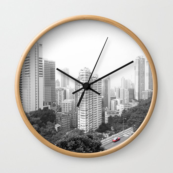 Hong Kong Taxi Wall Clock