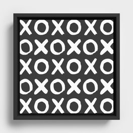 XOXO Framed Canvas
