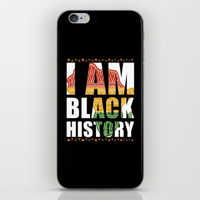 I am Black History iPhone Skin