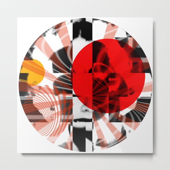 DivenMixUp 5 · Crop Circle Metal Print