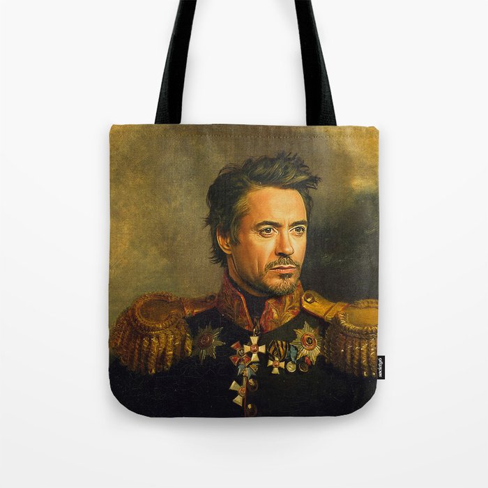 Robert Downey Jr. - replaceface Tote Bag