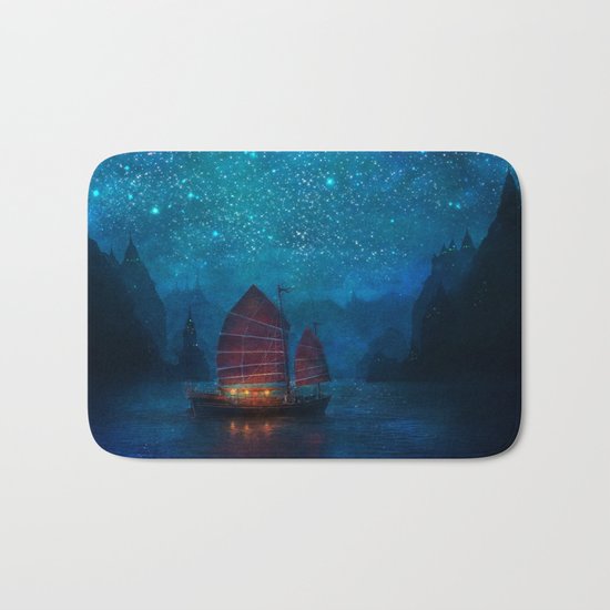 Our Secret Harbor Bath Mat