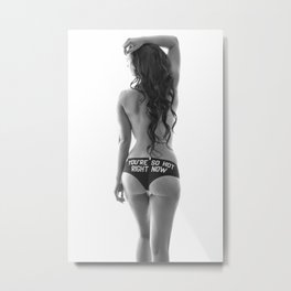 Stephanie (Hot Right Now) Metal Print