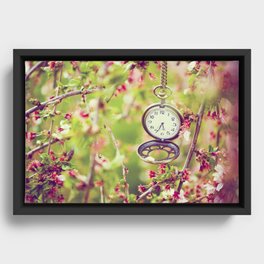 A time to remember Framed Canvas