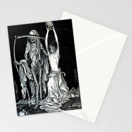 Death and the Maiden II Stationery Cards