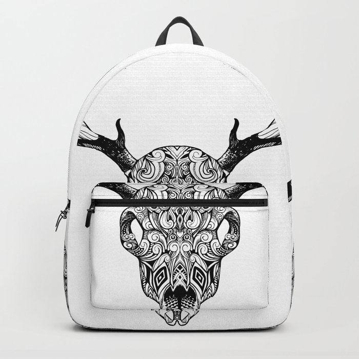 Deer Skull Backpack