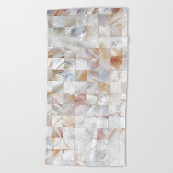 Mother of Pearl #society6 #decor #buyart Beach Towel