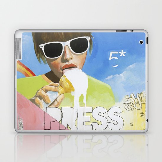Press Play Now Laptop & iPad Skin