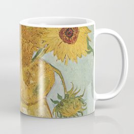 Vincent Van Gogh - Still Life: Vase with Twelve Sunflowers (1881) Coffee Mug