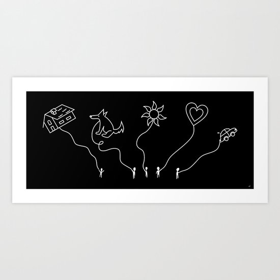 Dreams Art Print