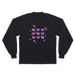 Neon Hearts Long Sleeve T Shirt