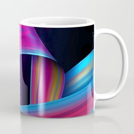 Neon twisted space #1 Mug