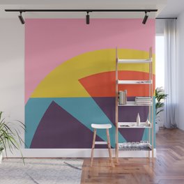 Pink Cocktail Wall Mural