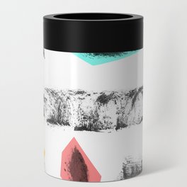 Geometry abstract Memphis pattern Can Cooler