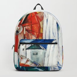 Franz Marc - The Bewitched Mill  Backpack