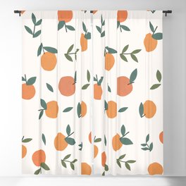 Clementines  Blackout Curtain