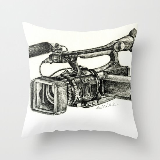 Sony HVR-V1U Throw Pillow