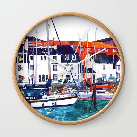 Weymouth Port Wall Clock