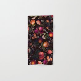 Vintage Fruit Pattern XXIV Hand & Bath Towel