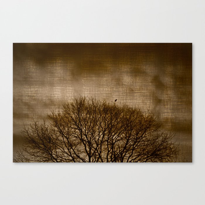 Lonesome Guardian Canvas Print