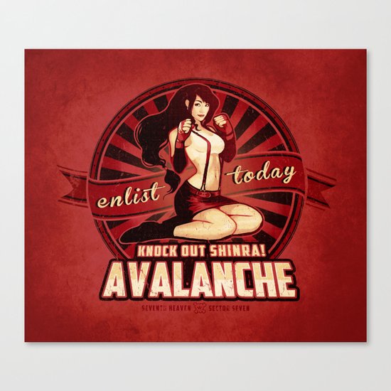 AVALANCHE Wants YOU! Canvas Print