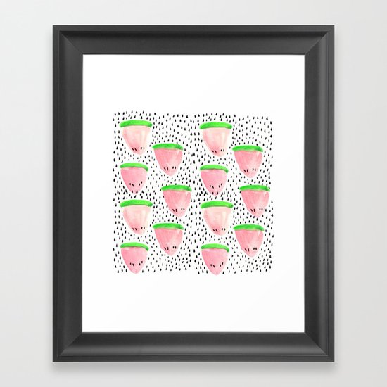 Watermelon Print II Framed Art Print