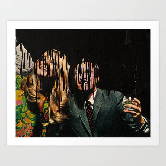 black Art Print