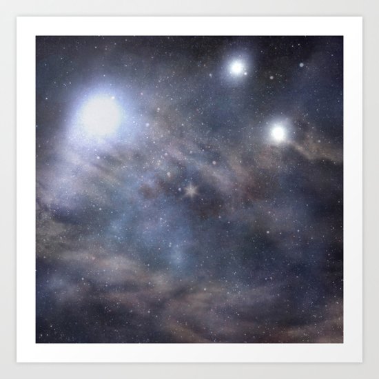 Nebula Art Print