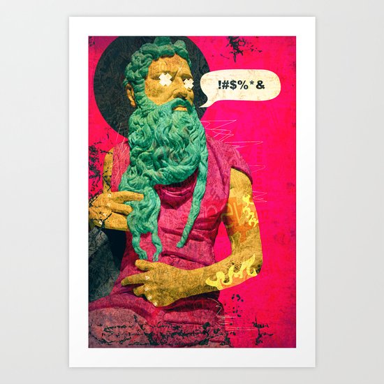 Titan Art Print