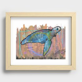 turtle Recessed Framed Print