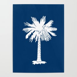 South Carolina Flag Poster