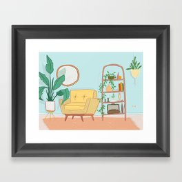 cozy corner pt.2 Framed Art Print
