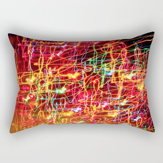 Neon Neon 4 Rectangular Pillow