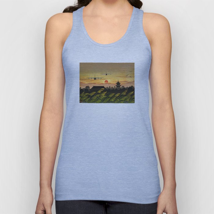 KC-130J Formation Flying into the Sunset Tank Top