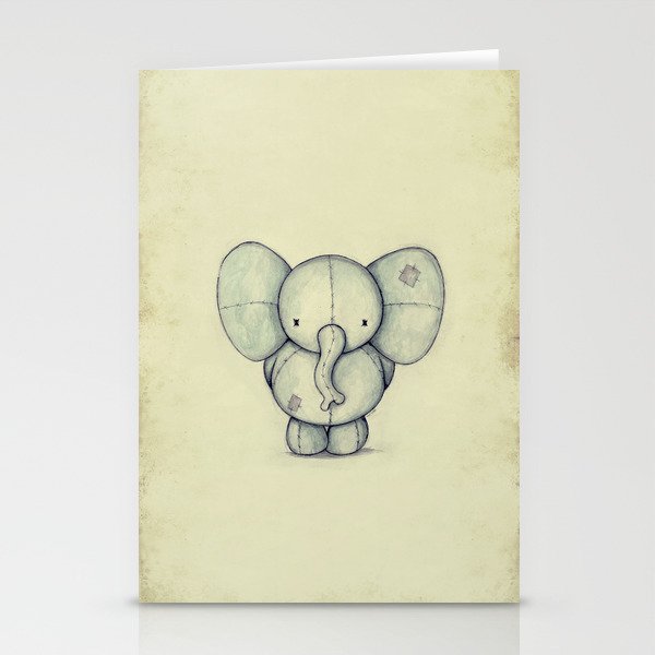 Cute Elephant Stationery Cards