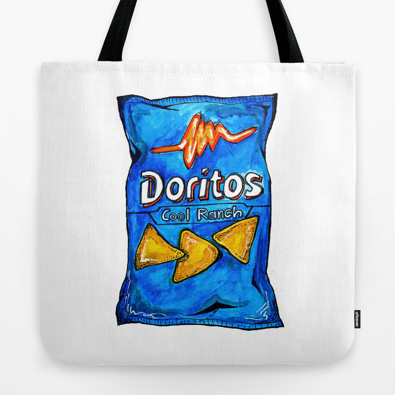 Cool Ranch Doritos Tote Bag By Snackpaintings Society6 16m likes · 772 talking about this. cool ranch doritos tote bag by snackpaintings