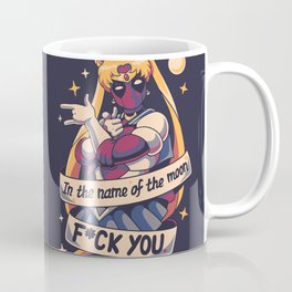 Warrior of Love // Name of the Moon, Superhero, Kawaii Merc, Magical Girl Coffee Mug