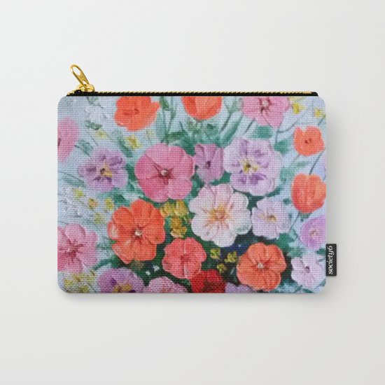 Bouquet of meadow flowers Carry-All Pouch