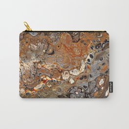 Earth Tones Lava Flow Carry-All Pouch