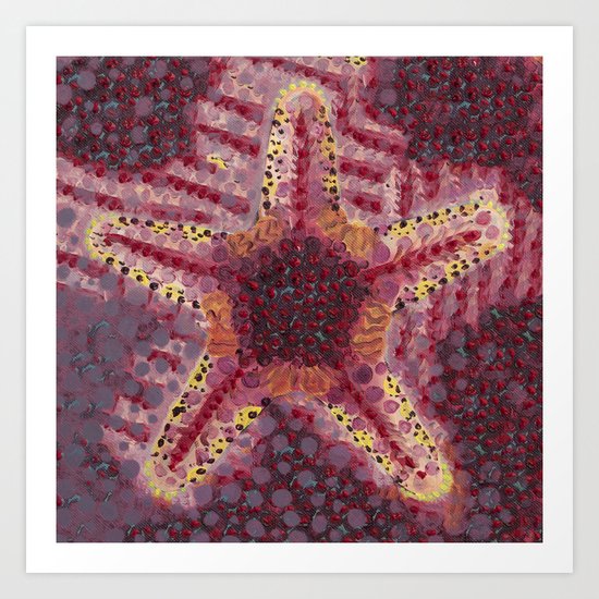 Sea Star Art Print