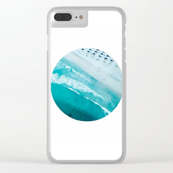 Landscape round Clear iPhone Case