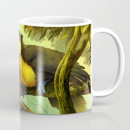 Toucan and Sun Conures : Jungle berries animal art painting birds feathers rain forest conservation Mug