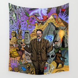 Charles Fort - Fortean Wall Tapestry